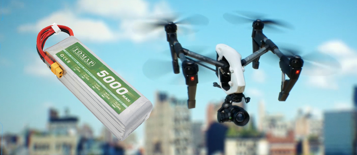 High Discharge Rate 80C 5000Mah 6S Rechargeable RC Lipo Battery for Fpv Helicopter Drone