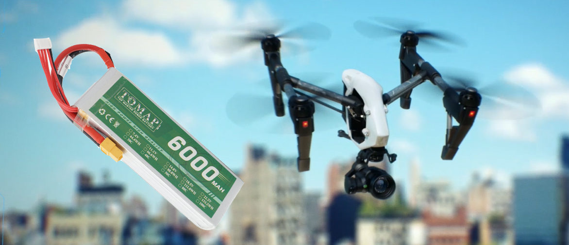 Remote Control Uav Drone Rechargeable Li Polymer 111V 148V 6000Mah 2S 3S 4S 5S 6S Lipo Battery for Rc Hobby