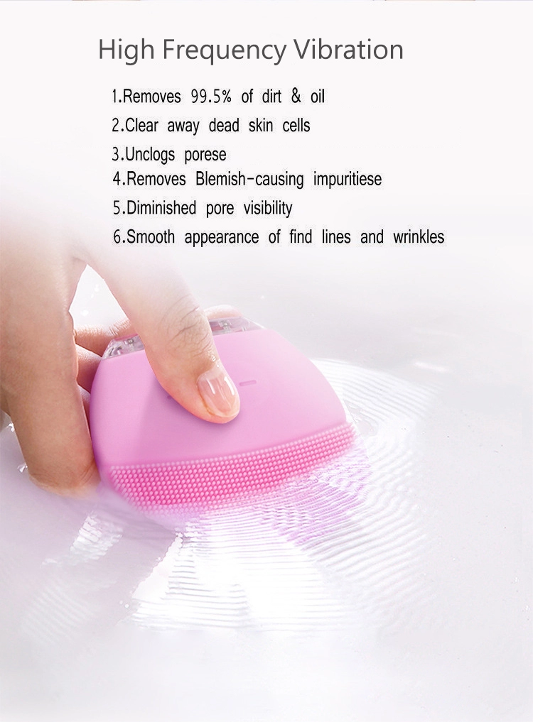 2019 Products trend skincare machine silicon facial cleanser brush