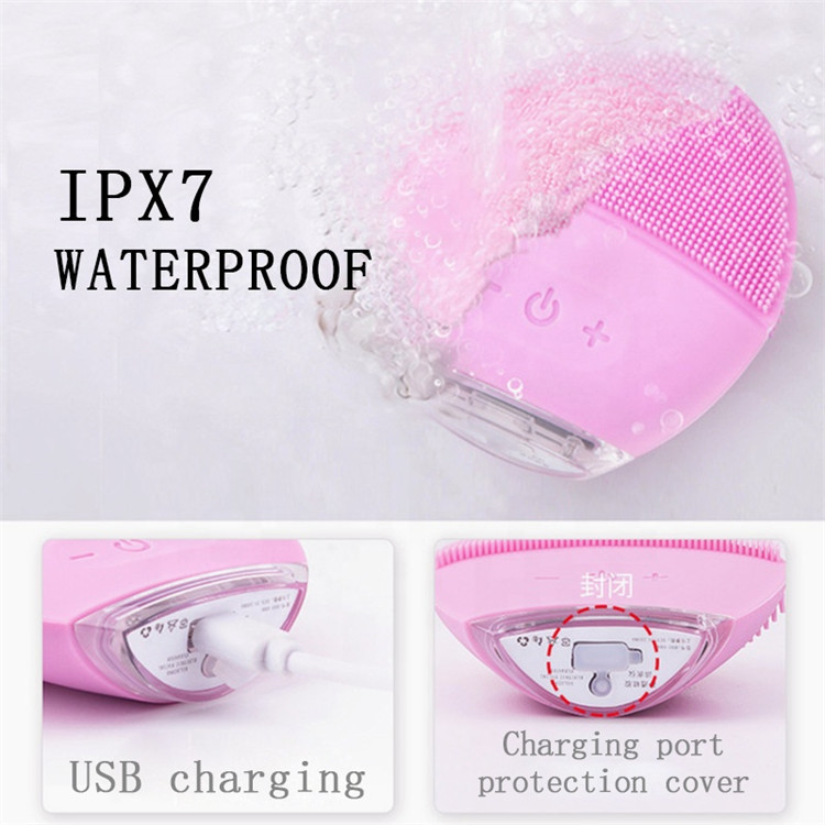 2019 Products trend skincare machine silicon facial cleanser brush