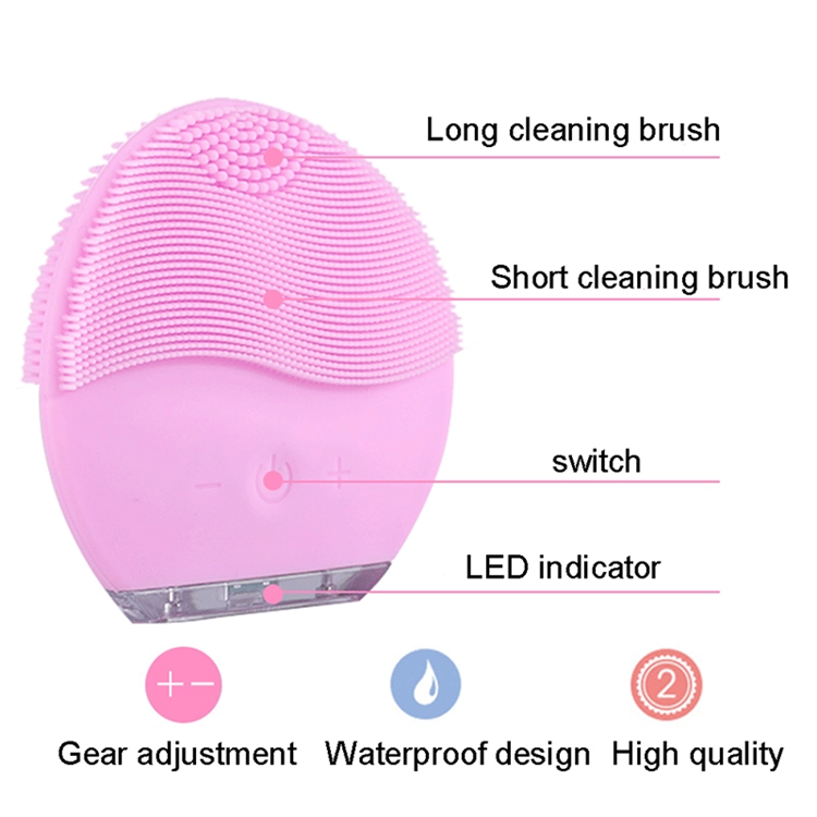 2019 Products trend skincare machine silicon facial cleanser brush