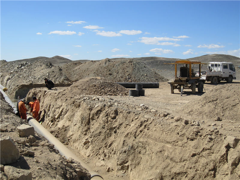 Steel skeleton plastic PE composite pipe for Industrial Use and Water Supply