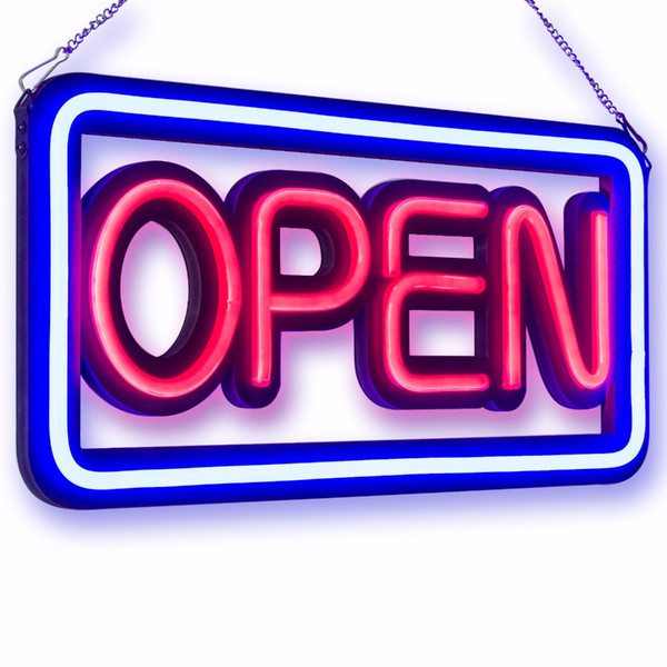 Wholesale outdoor waterproof led open sign