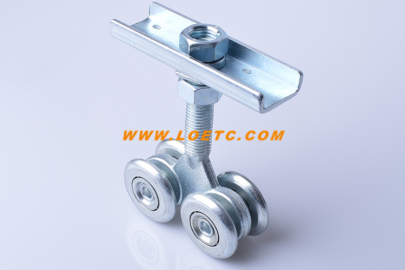 Best selling industrial door hardware galvanized door wheel