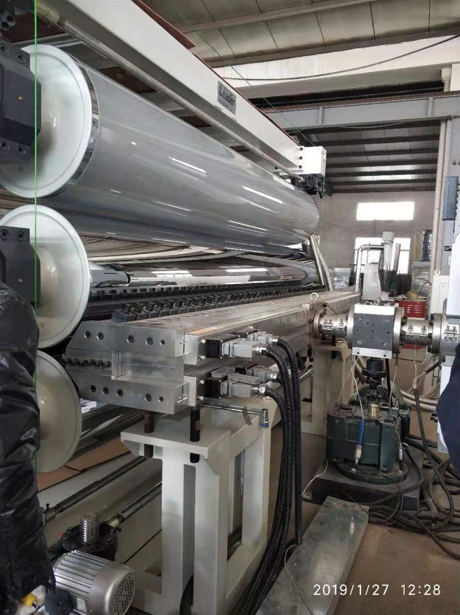 HDPE PE Sheet Extrusion Line PE Sheet Extruder Machine