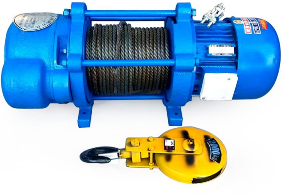 2 Ton Small Light Duty Electric Winch Cable Pulling Electric Winches