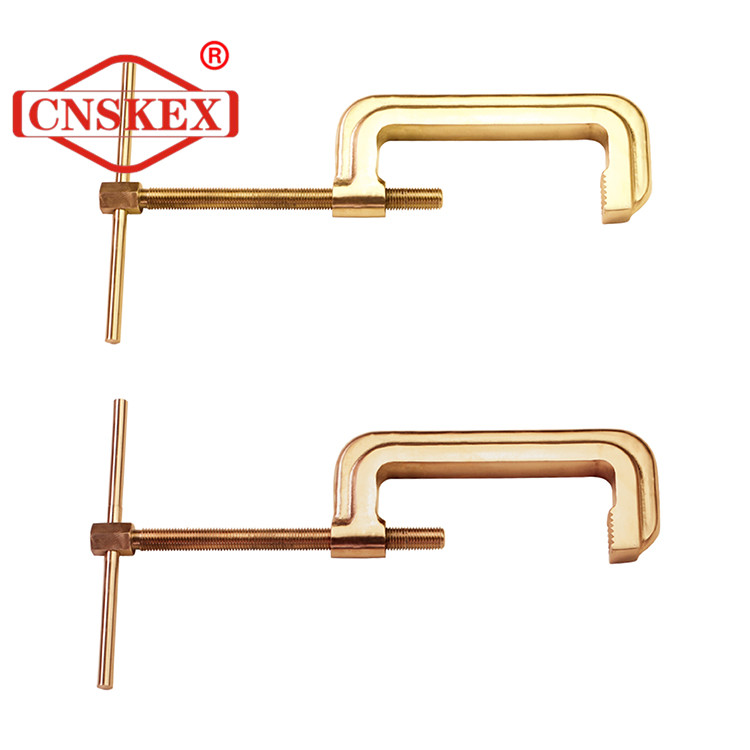 non sparking tools beryllium copper or aluminum bronze G type clip