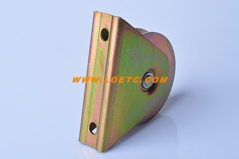 Y slot 80 galvanized metal door wheel