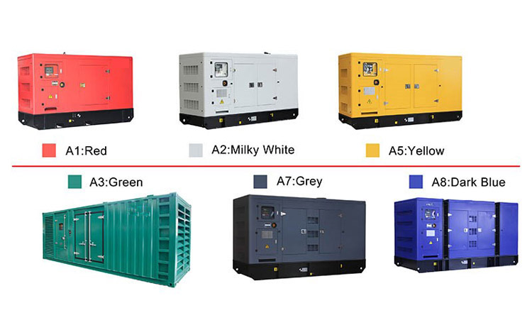 SILENT TYPE SOUNDPROOF IMPORT CUMMINS DIESEL GENERATOR SET