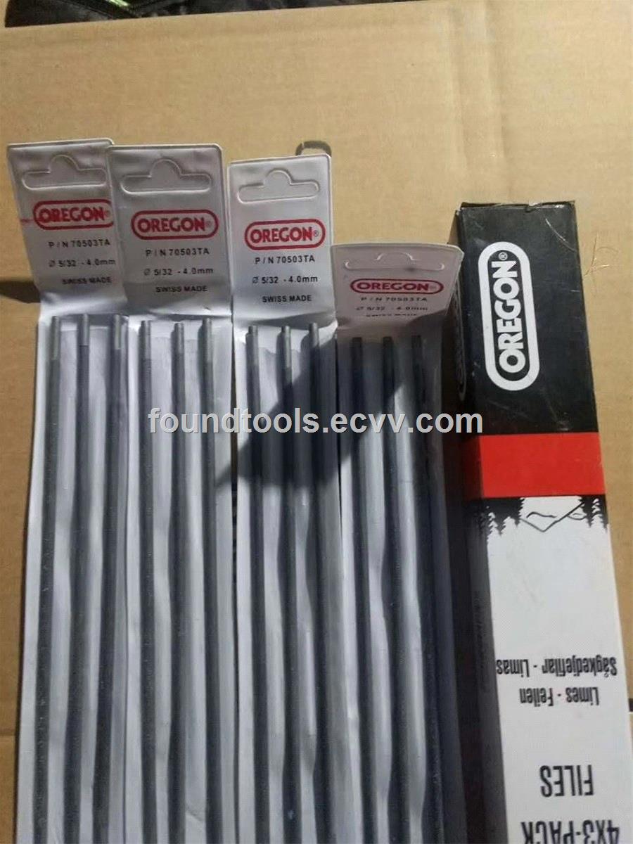 Supply good sharpening chain saw files 40mm 55mm