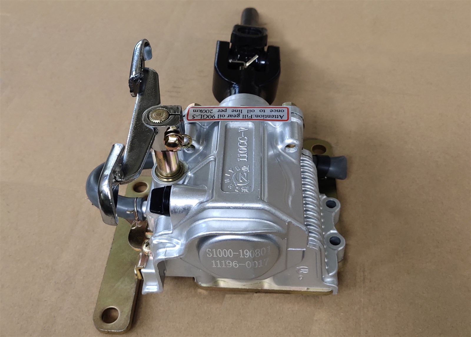 Tricycle Engine Spare Parts Auto Rickshaw Reversing Gear for 110CC Three Wheeler Motorcycle