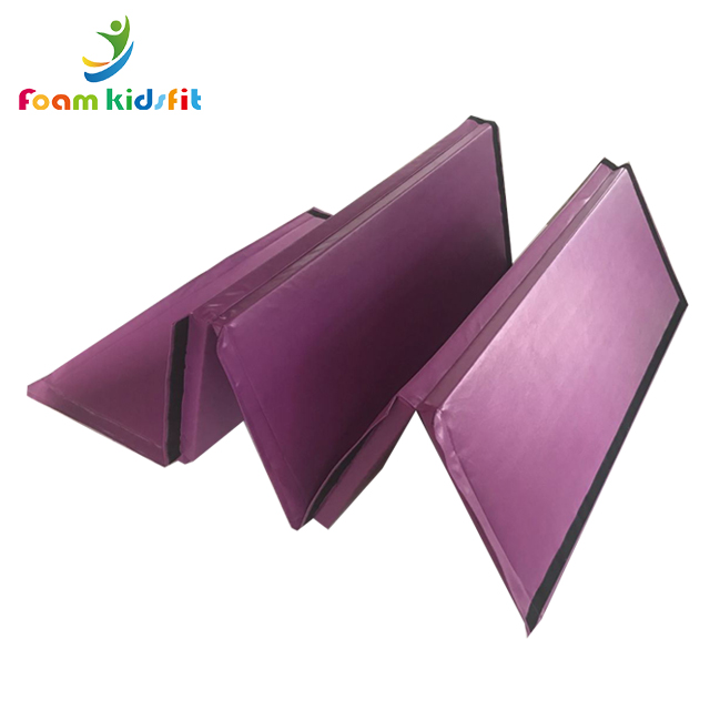 Factory price five panel 300x120x5cm Or customized folding tumbling gymnastic exercise sport mat
