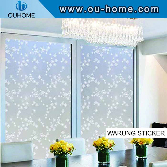 H851 Stained Sticker static Privacy Frosted film