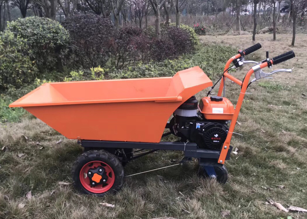 Convenient Motorised Three Wheeled Cart Trolley for Farm Agriculture Construction Work