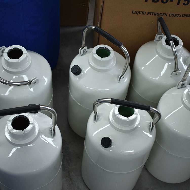 Small Capacity Bulk Semen 10 Liter Liquid Nitrogen Semen Tanks