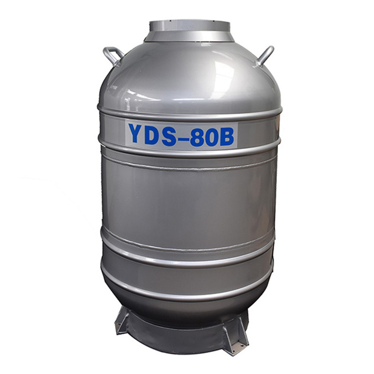 YDS80B Cryogenic Liquid Nitrogen TankDewars for Biological Semen
