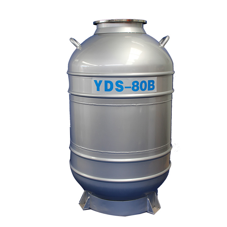 YDS80B Cryogenic Liquid Nitrogen TankDewars for Biological Semen