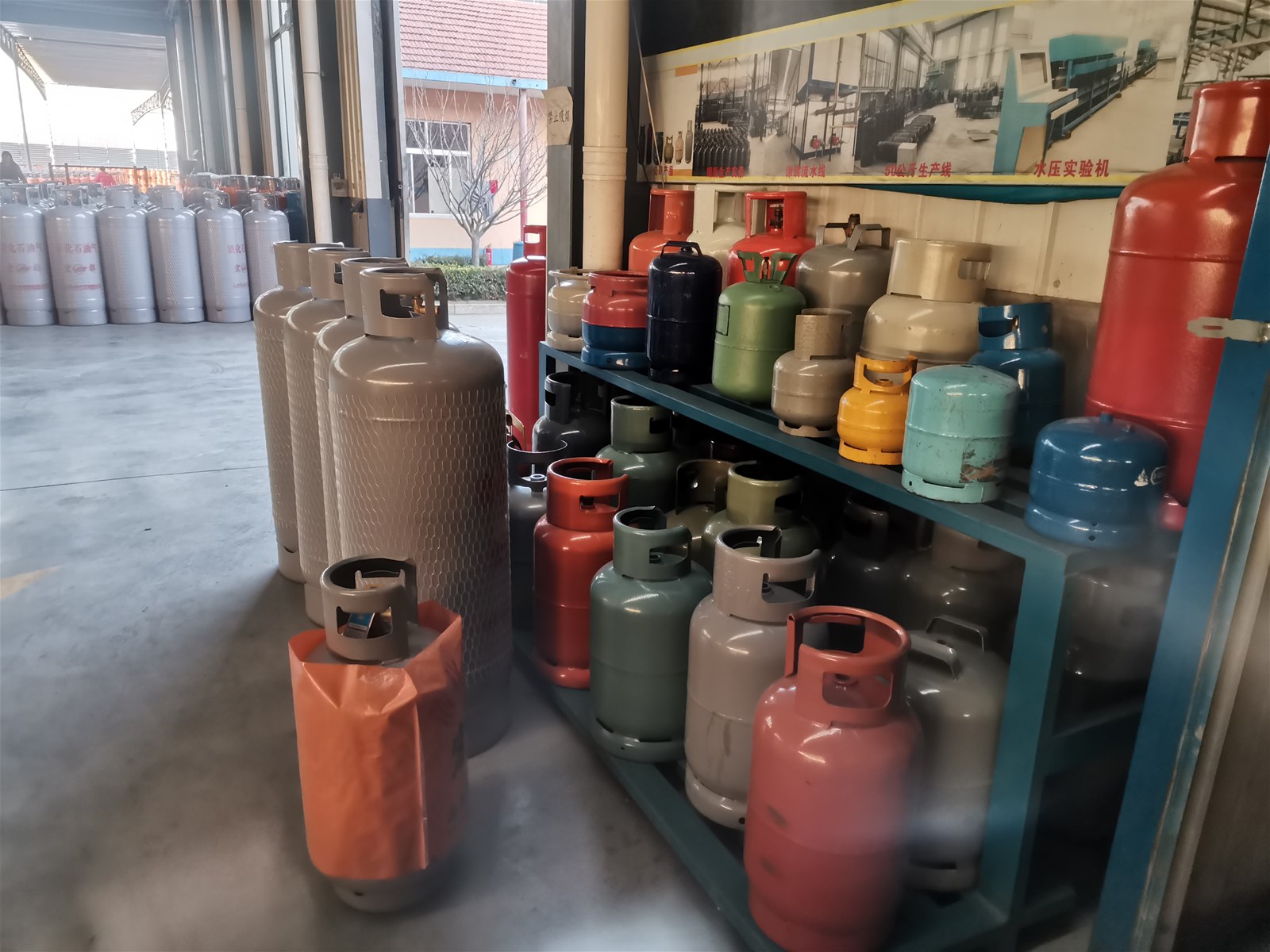 comping restaurant hotel LPG gas cylinder