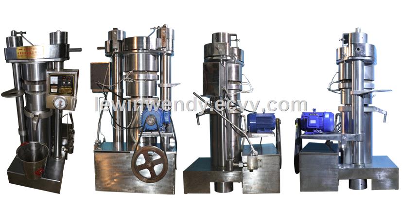 Hydraulic cold sesame oil press machine cocoa oil making olive oil processing machine