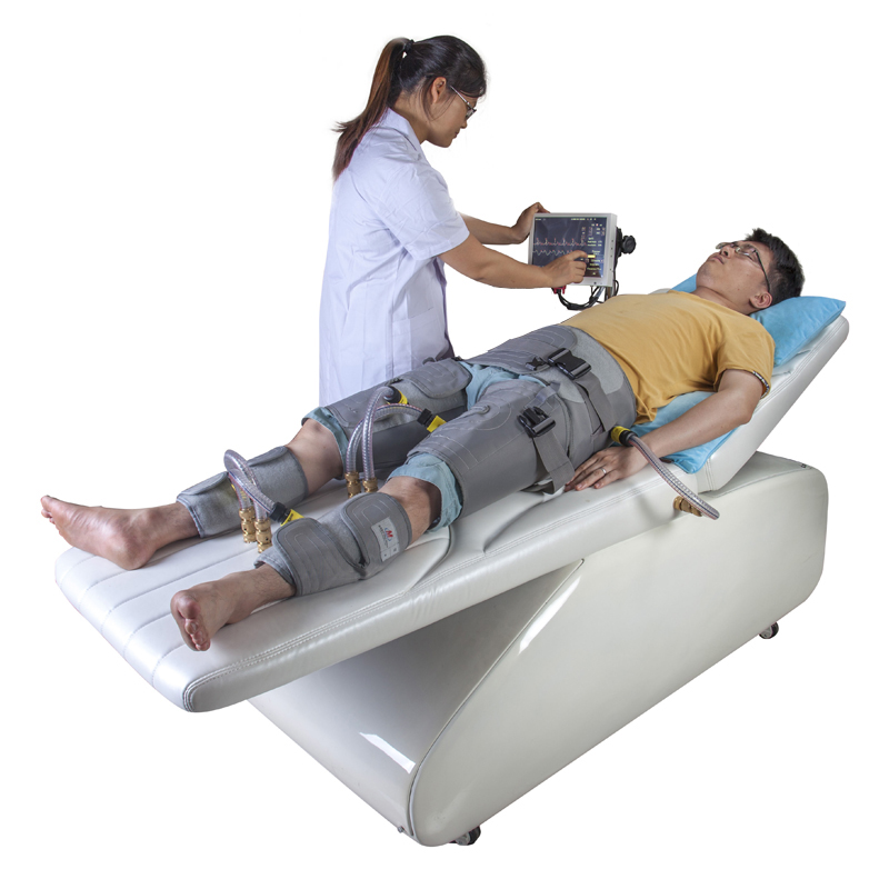 Home use EECPS machine with low noise design for heart treatment