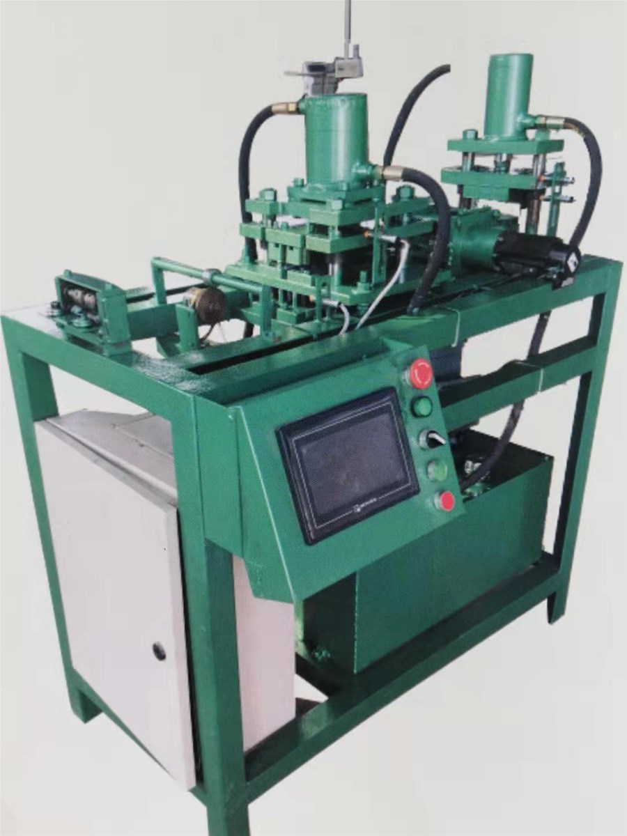 Double hole Plywood crate linking machine