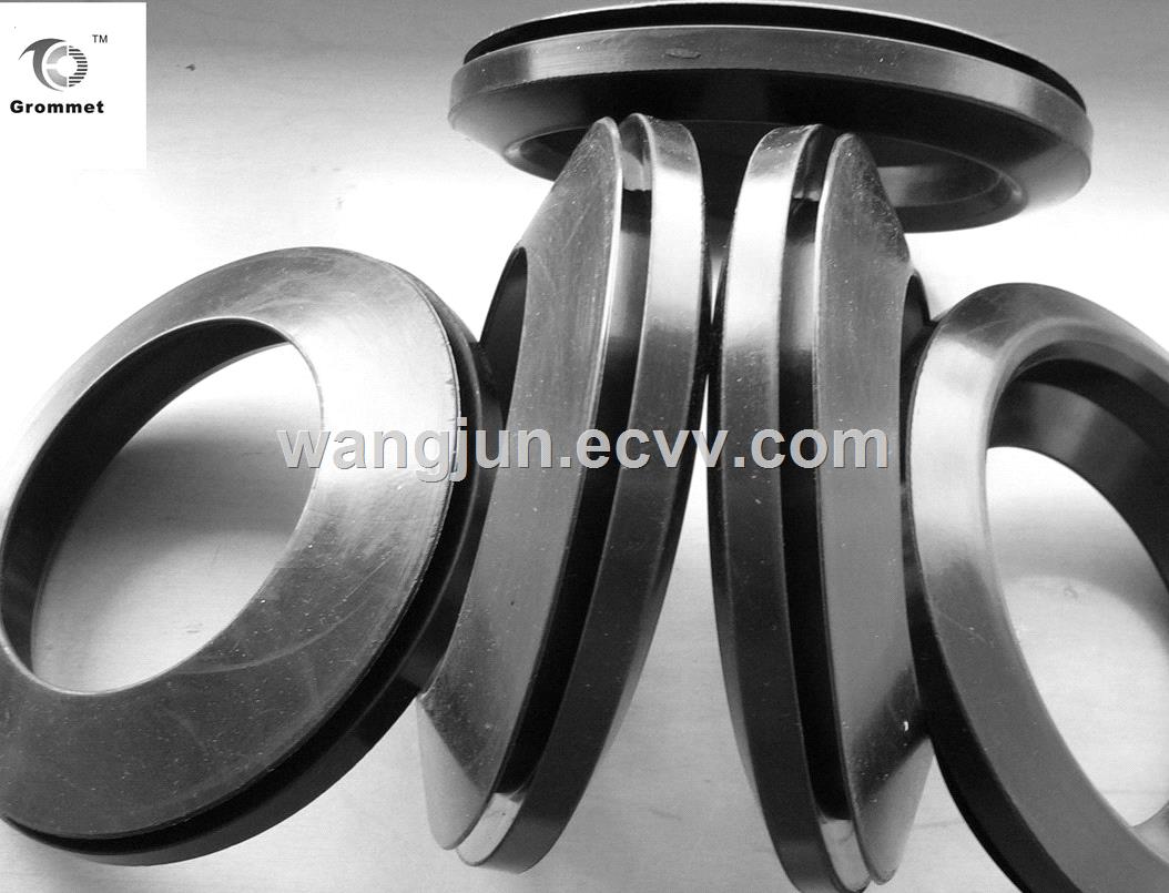 PVC pipe gaskets connect with pipe and septic tank
