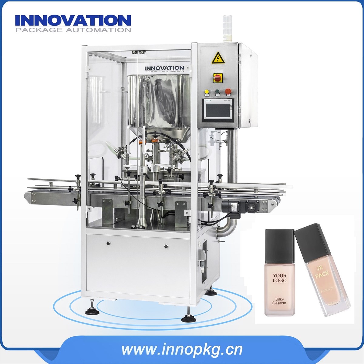 Automatic Foundation filling machine with PLC control system