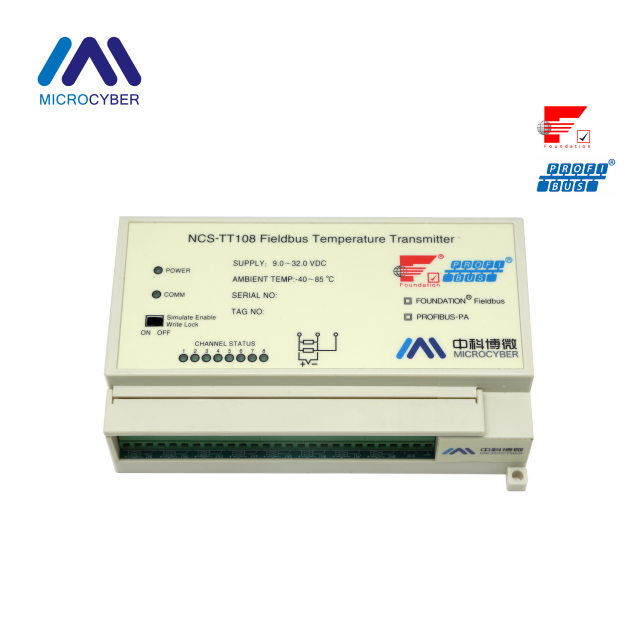 NCSTT108 Intelligent Temperature Transmitter 8 channel