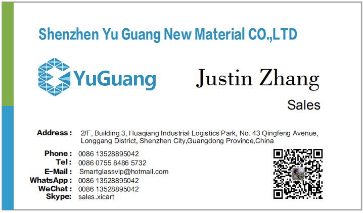 PDLC smart glass film in roll switchable smart glass film frosted window with factory price