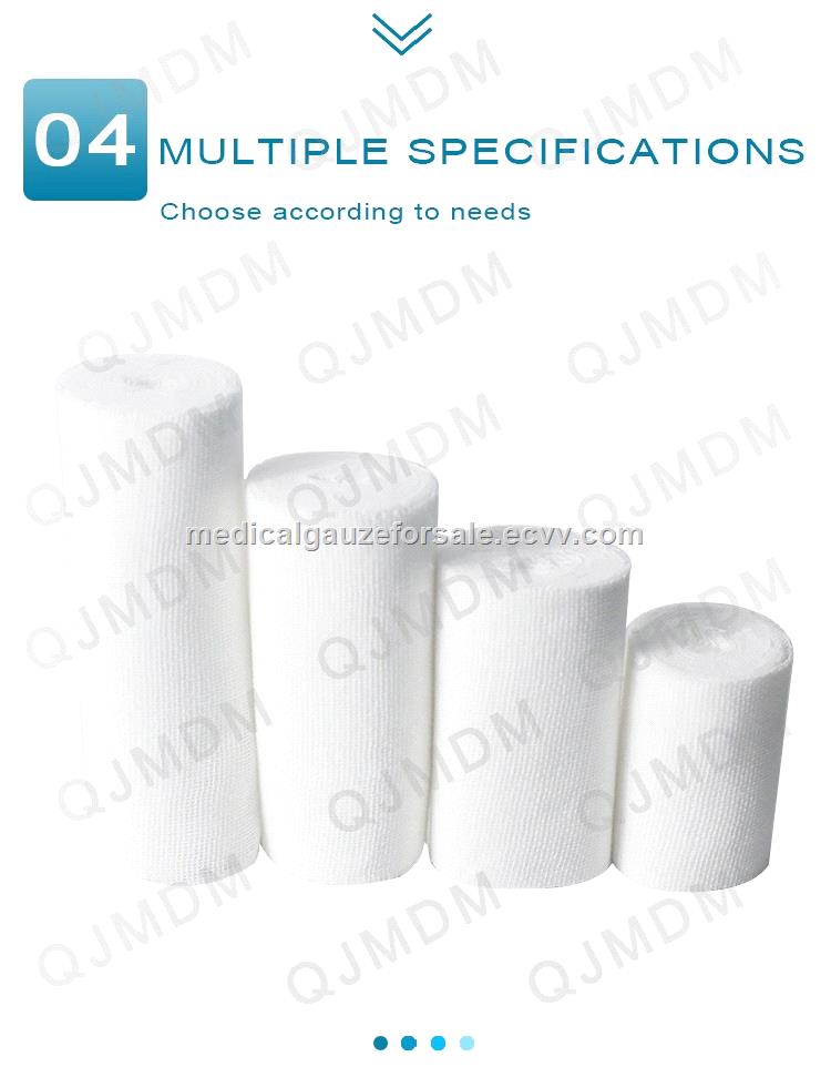 FDA CE Approved Highly Absorbent 100 Natural Cotton Medical Gauze Roll 90cm x 100m for Light Wounds