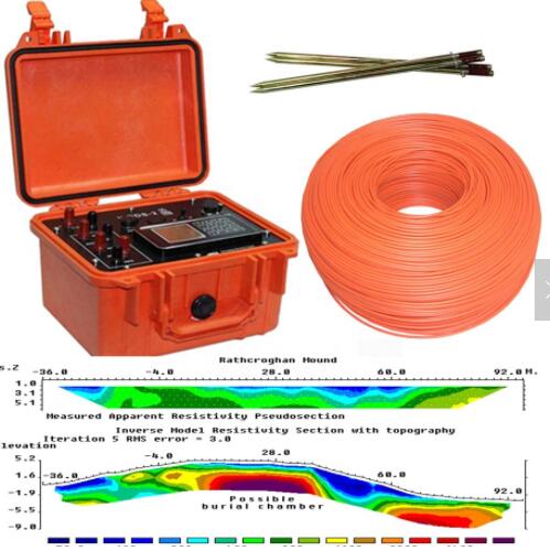 Geophysical Instrument and Digital DC Earth Resistivity Meter WDDS2 for ground water detector