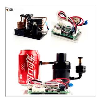 R134A Hermetic Rotary Small DC Inverter Compressor for Portable Refrigeration System