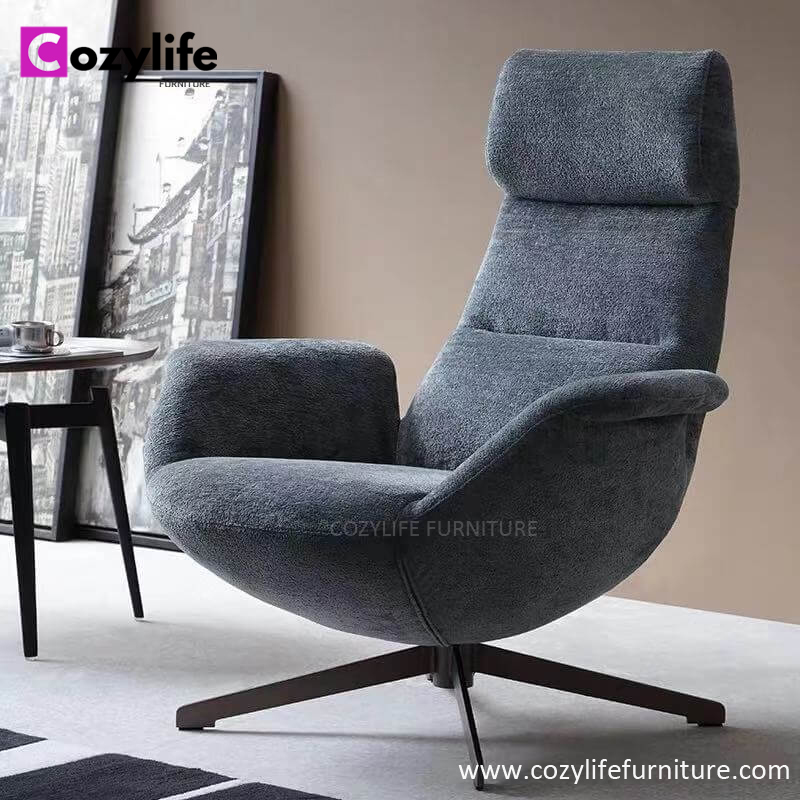 Modern design living room swivel lounge chair for sale