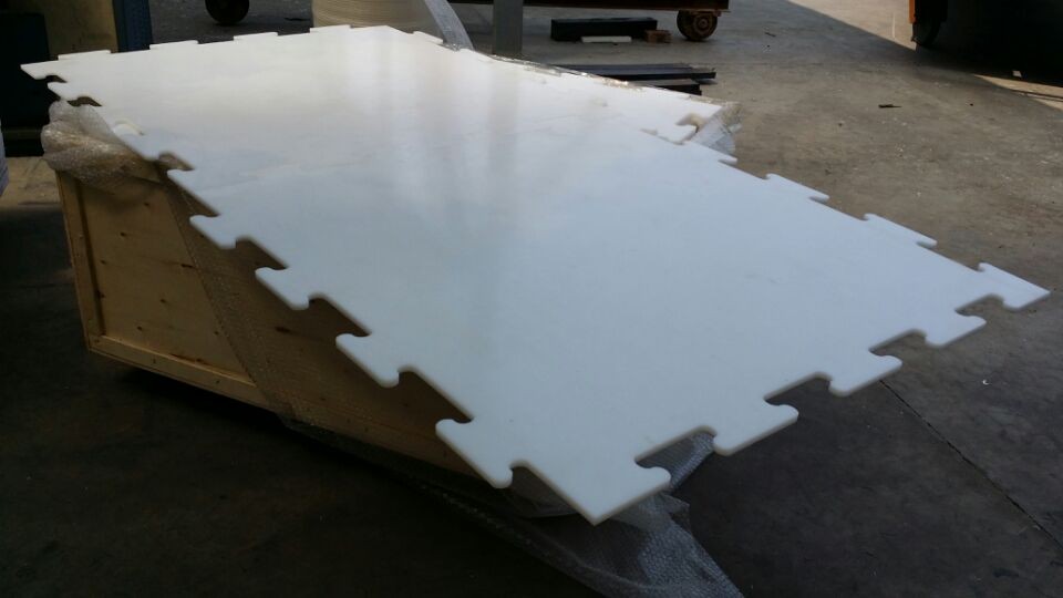 self lubricating and easy moving uhmwpe plastic synthetic ice panel sheet 1000mm x 1000mm