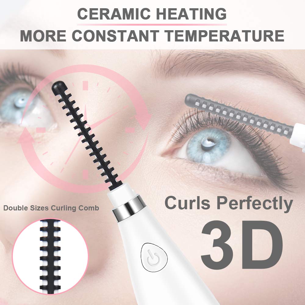 Best portable rechargeable wholesale electronic eyelash curler kit