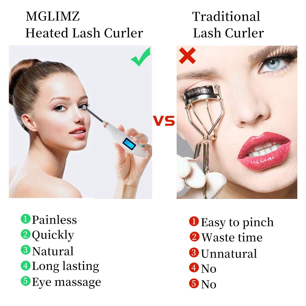 Best portable rechargeable wholesale electronic eyelash curler kit