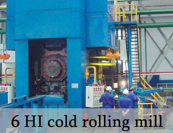 Cold rolled steel strip production line