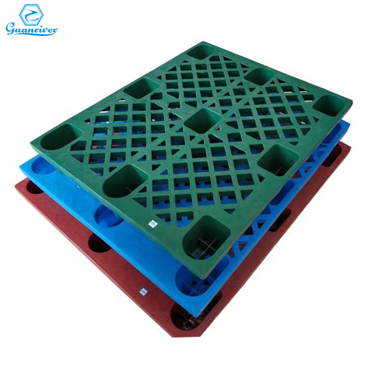 Durable nine feet plastic pallet for logistics transport
