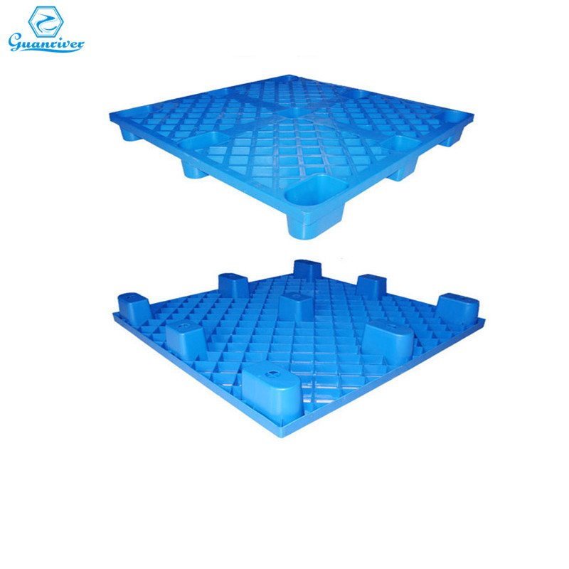 High duty Grid Nine foot Plastic Pallet single face