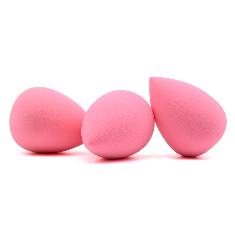 Private label cosmetic foundation makeup sponge non latex material super soft comfortable sponge blender