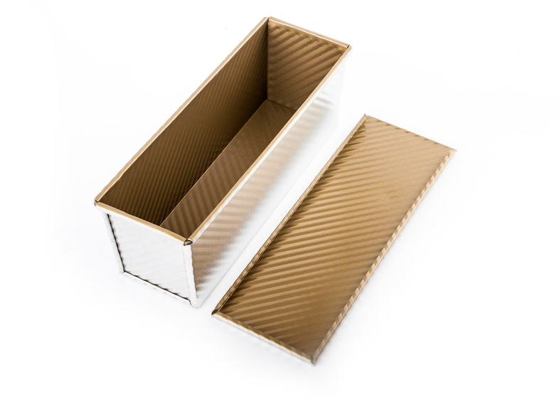 XinMai Loap pan Gold bar corrugated aluminum alloy nonstick