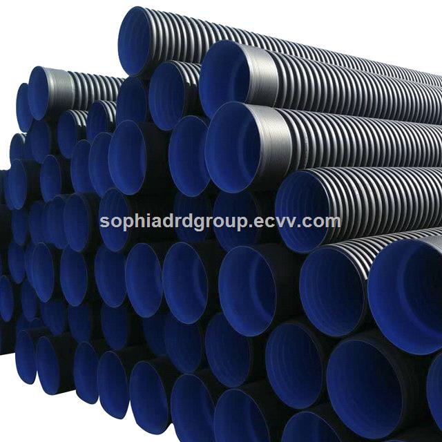 Hdpe Double Wall Corrugated Pipe For, Corrugated Drainage Pipe Specifications