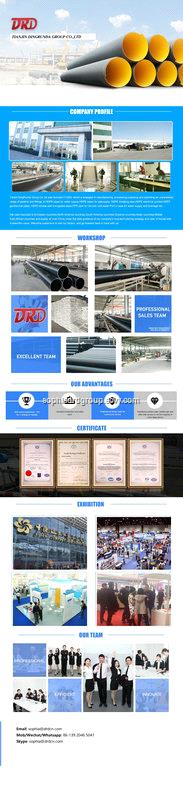 Total New Material HDPE SDR11 Pn16 Plastic Gas Pipe