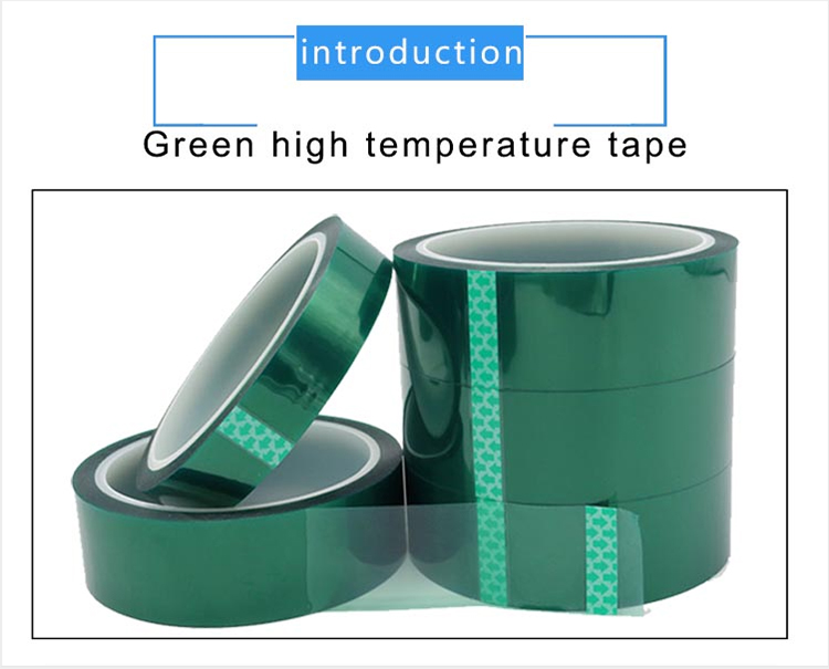 wholesale Silicone Adhesive Tape High Temperature PET Tape for masking usage