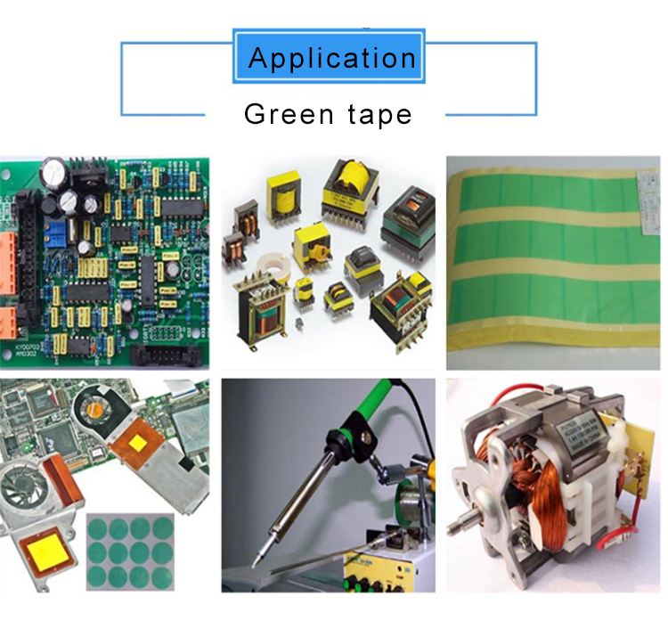 wholesale Silicone Adhesive Tape High Temperature PET Tape for masking usage
