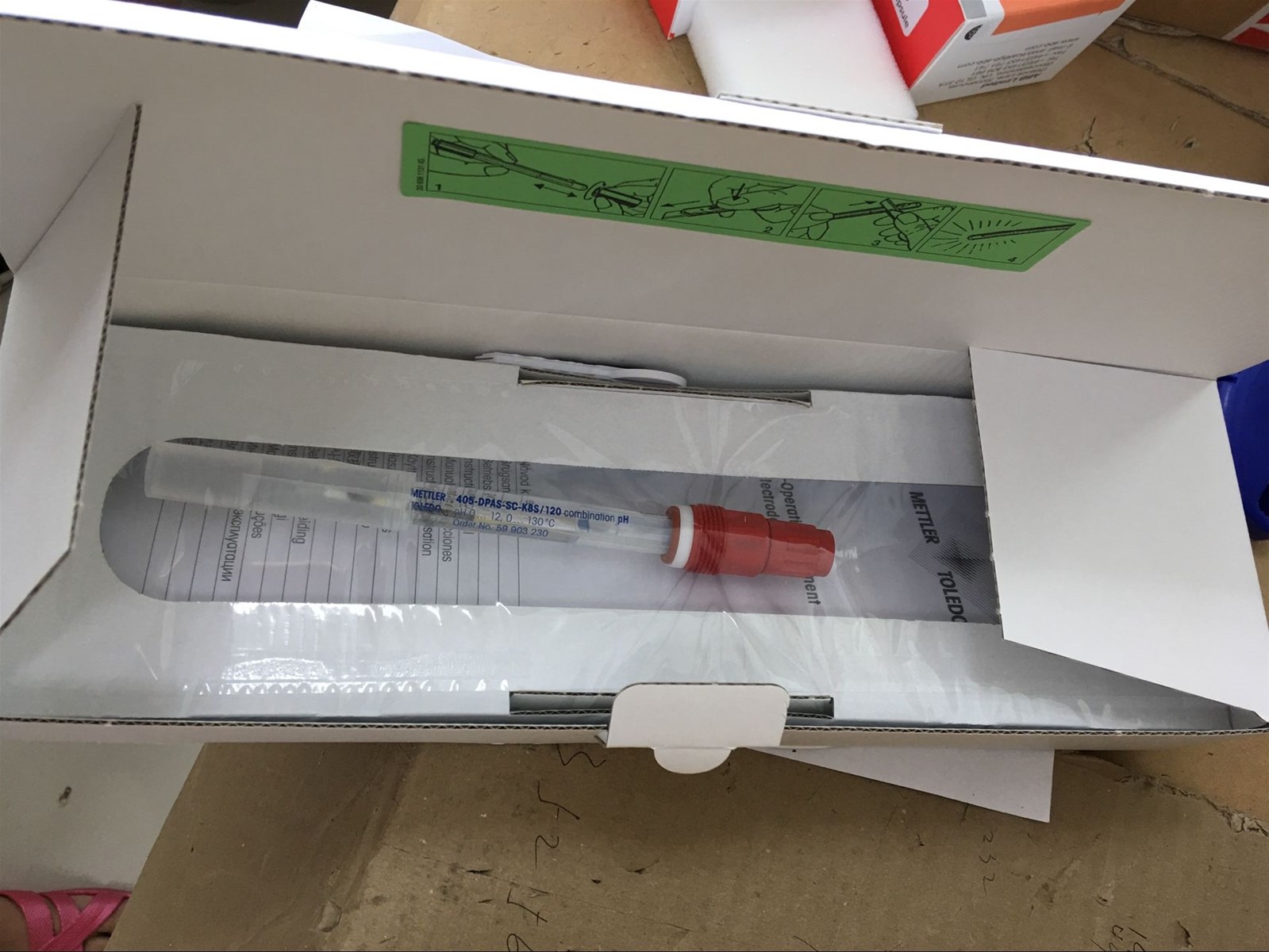 Plug & Play Combined Glass PH Electrode MettlerToledo DGI115SC from
