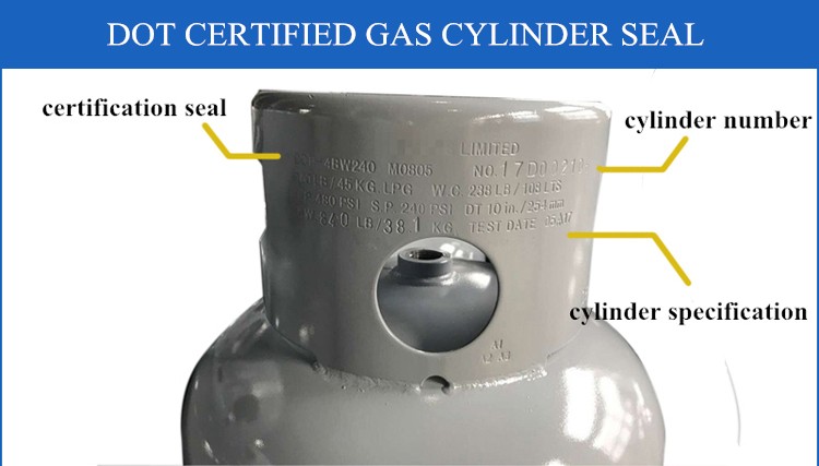 household LPG gas cylinder for Nigeria