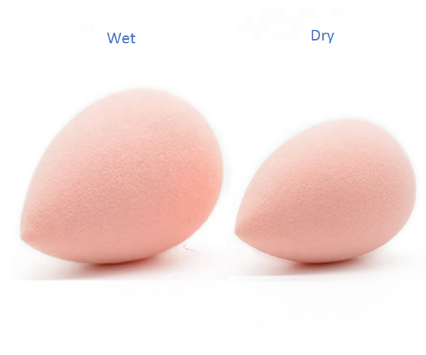 Private Label Cosmetic Foundation Makeup Sponge Non Latex Material Super Soft Comfortable Sponge Blender