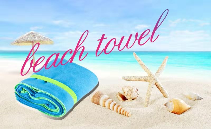 Amazon Microfiber Striped BeachYoga Rally Towel Durable Anti Sand Beach Towel Cotton BathFaceHand Towel