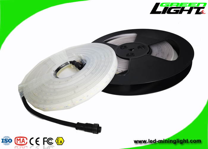 Outdoor High Lumen Led Flex Strip Rope Light Sillicone Material Color Temperature